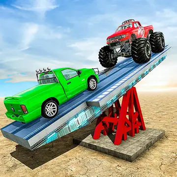 SeeSaw Ramp Car Balance - Jeu de course et d'équilibre en ligne