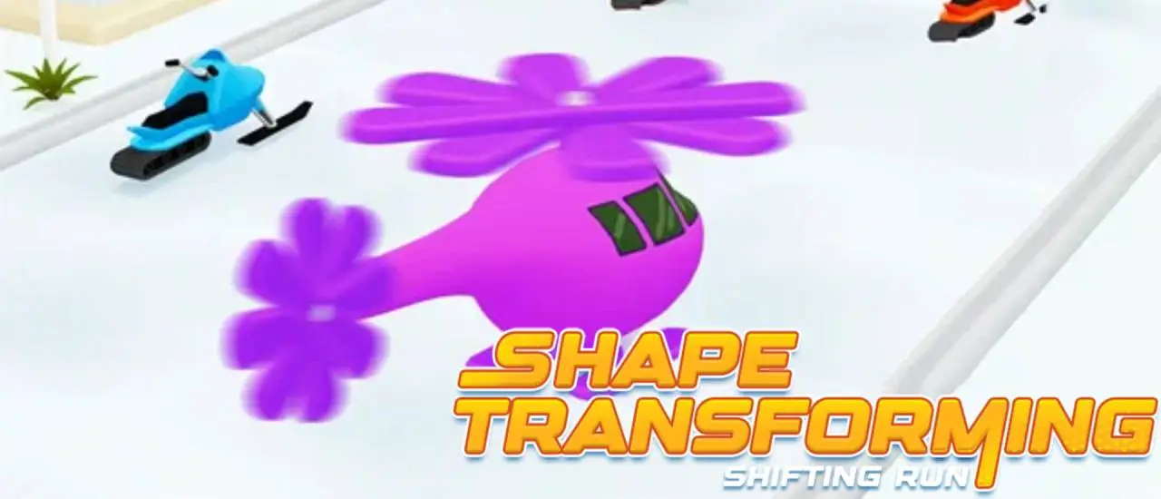 Shape Transforming: Shifting Run - Play Free Online Racing & Casual Game