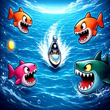 Ship & Fish: Jogo de Sobrevivência Online Grátis