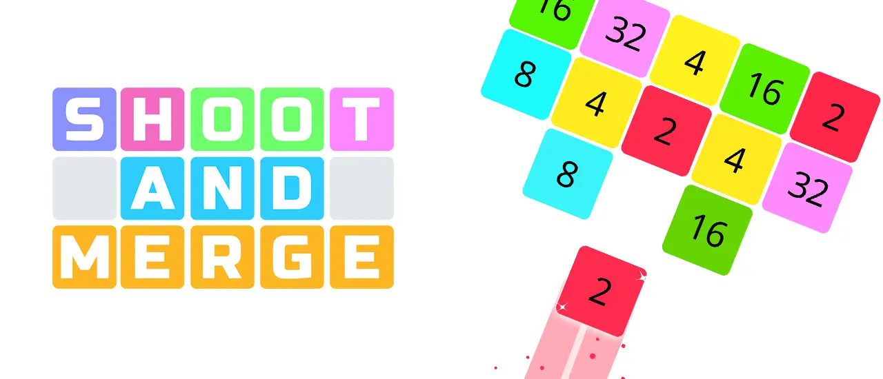 لعبة Shoot and Merge الأرقام المجانية للعب عبر الإنترنت