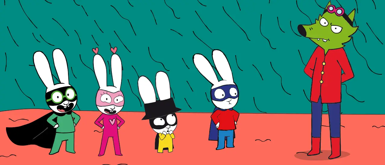 Simon Super Rabbit - Jogo de Aventura e Educação para Jogar Online Grátis