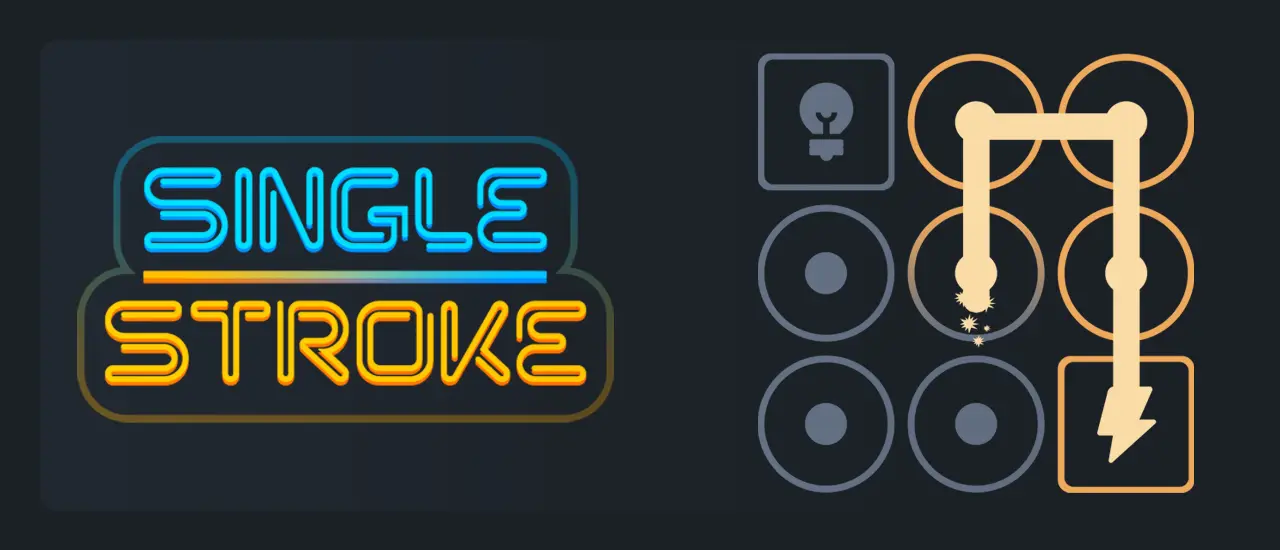 シングルストローク:エネルギーラインパズル - 脳トレゲーム無料