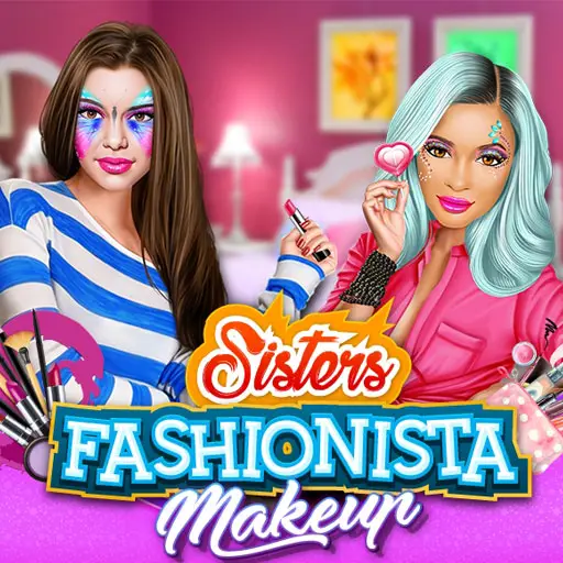 Sisters Fashionista Makeup – Kostenloses Makeover Spiel für Mädchen
