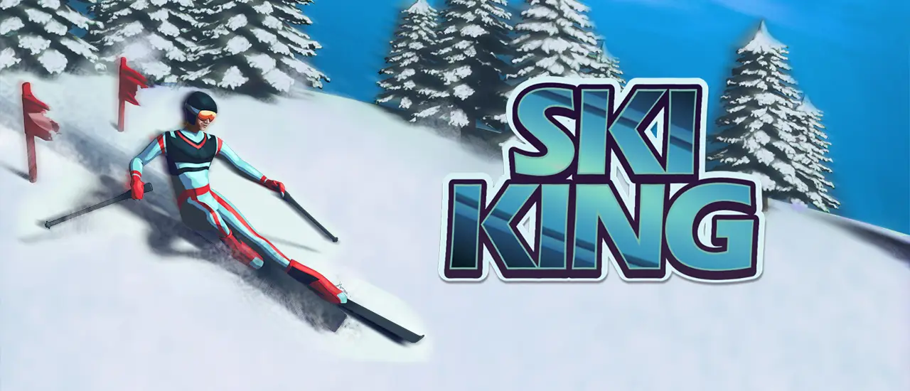 スキーキング - スポーツゲームで遊ぶ無料スキーゲーム