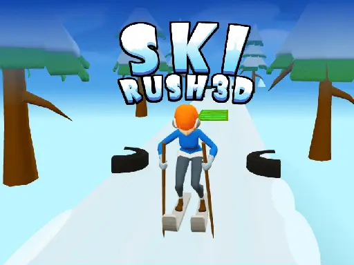 Ski Rush 3D - 人気のスキーゲームを無料でプレイ