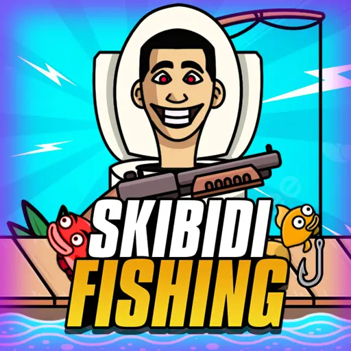 Skibidi Fishing - Kostenloses Online Angelspiel zum Spielen