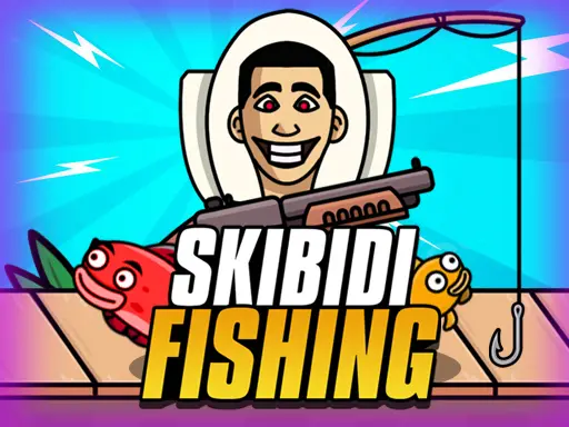 Skibidi Fishing - Kostenloses Online Angelspiel zum Spielen