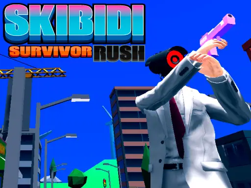 Skibidi Survivor Rush - Free Action Shooting Game to Play Online