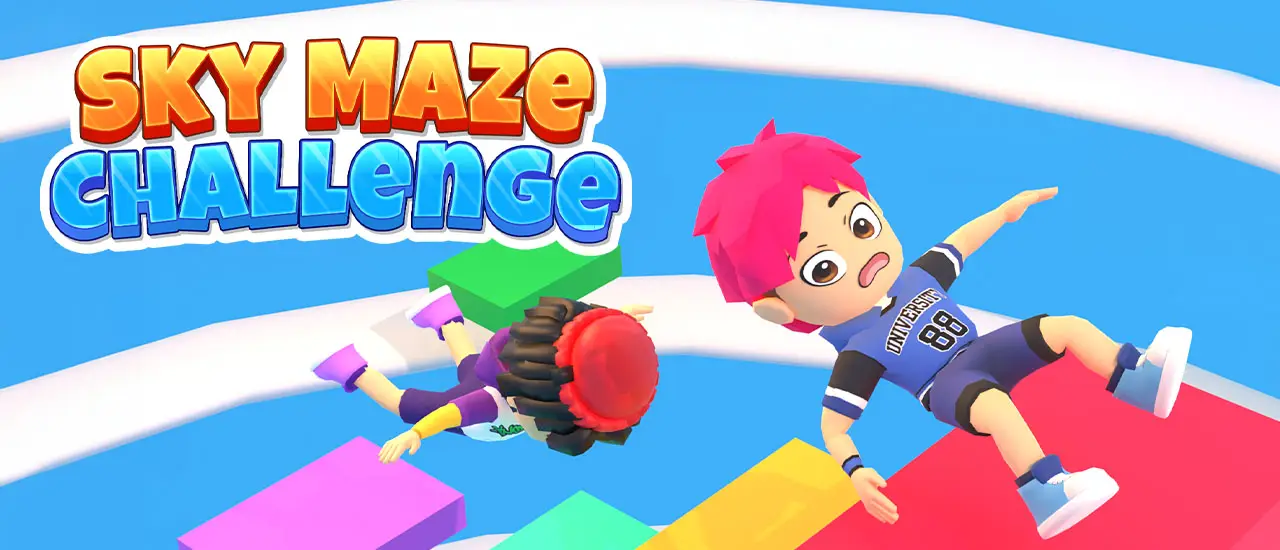 Sky Maze Challenge - Juego de aventura y obstáculos en línea gratis