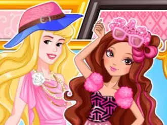 Jogo de Vestir Sleeping Beauty N' Briar Beauty - Grátis e Online