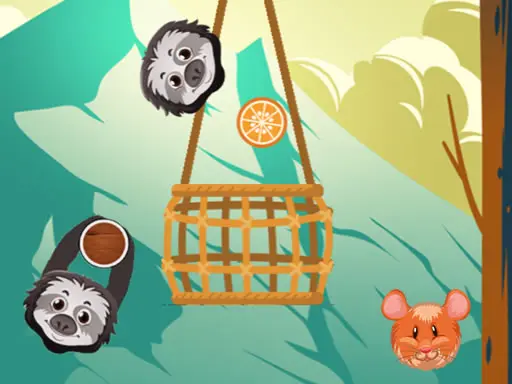 Slings to the Basket - Jeu de puzzle gratuit en ligne