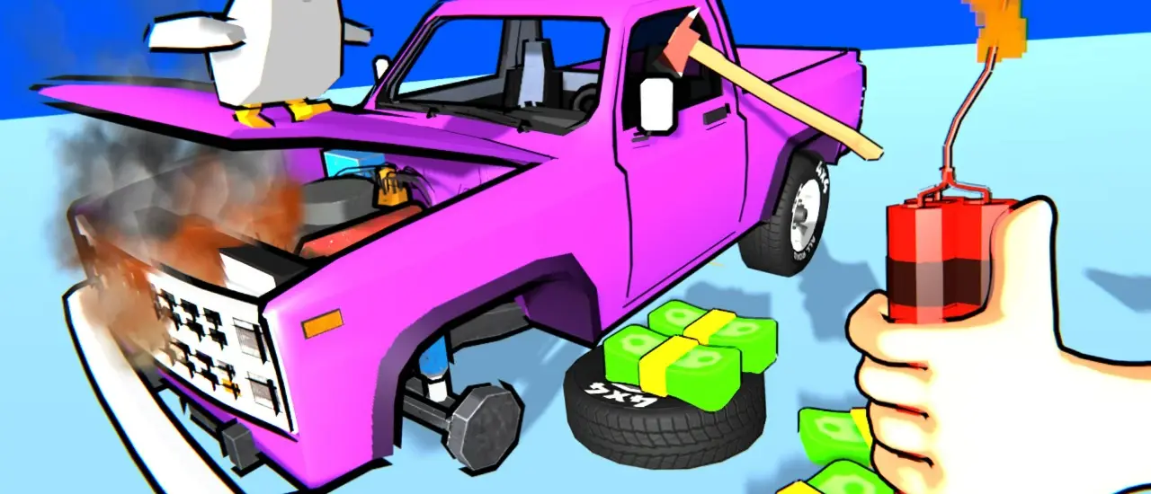 Smash the Car to Pieces!