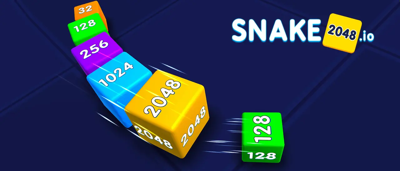 Snake 2048.io Oyna - Ücretsiz Çok Oyunculu 2048 Oyunu