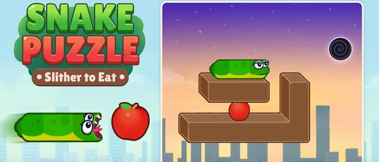 Snake Puzzle: Slither to Eat！無料で遊べるパズルゲーム
