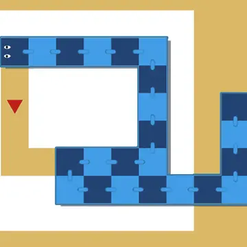 Snake Swipe Puzzle – Kostenloses Logikspiel online spielen