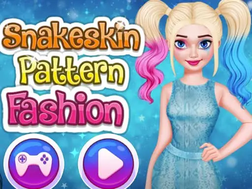 Snakeskin Pattern Fashion - Ücretsiz Giydirme Oyunu