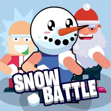 Snow Battle - Jogo de Batalha de Bola de Neve Online Grátis