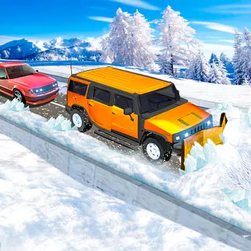 Snow Plow Jeep Simulator: Juego de Conducir y Limpiar Nieve