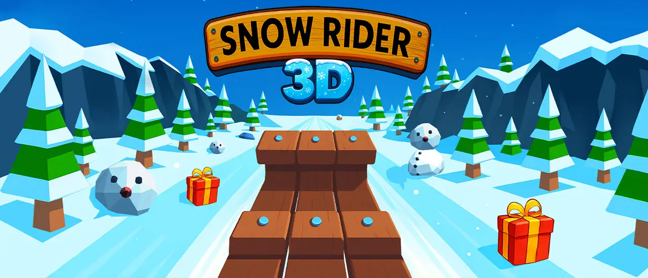 Snow Rider 3D - Jeu de course en 3D gratuit