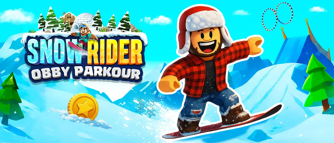 Snow Rider Obby Parkour - Jogue Online e Grátis