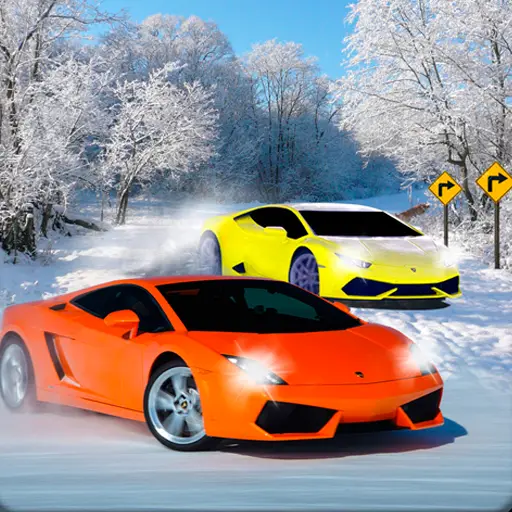 Snow Track Racing 3D kostenlos online spielen – Winter Rennspiel