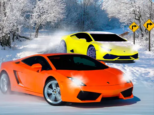 Snow Track Racing 3D kostenlos online spielen – Winter Rennspiel