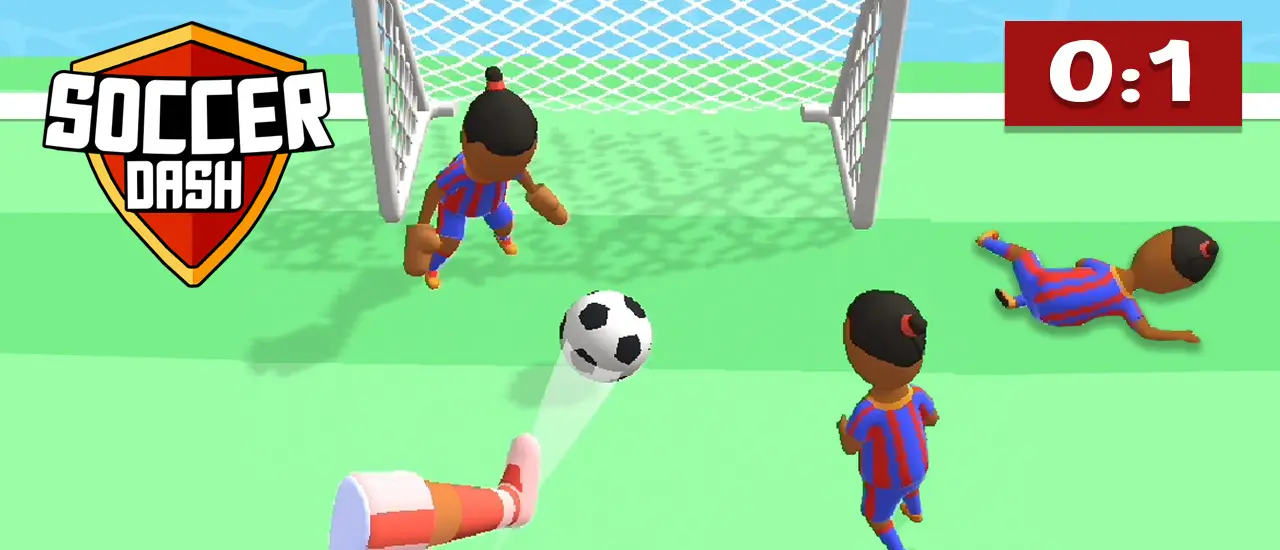 Soccer Dash – Fußball Spiel online kostenlos spielen