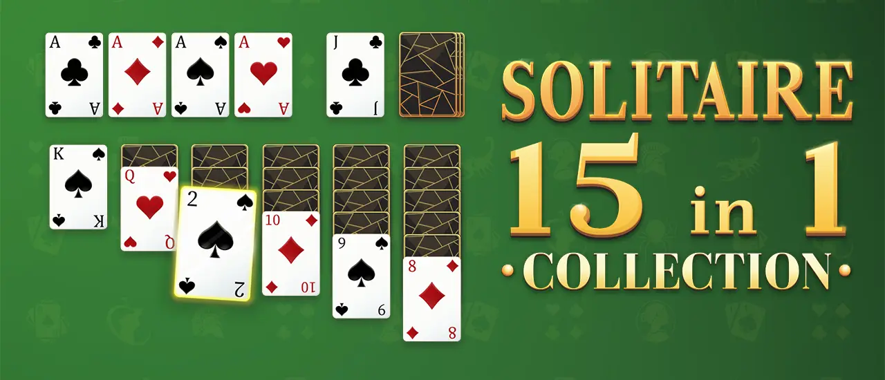 Solitaire 15in1 Collection - Play Free Card Games Online