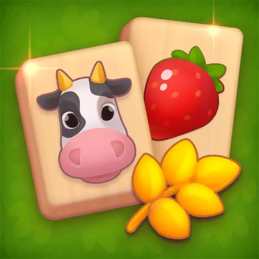 Solitaire Mahjong Farm kostenlos online spielen