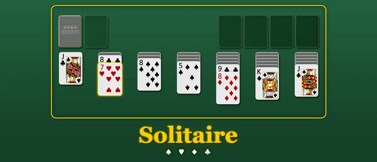 سوليتير كويست - لعبة ورق كلاسيكية مجانية للعب على الكمبيوتر والتلفزيون