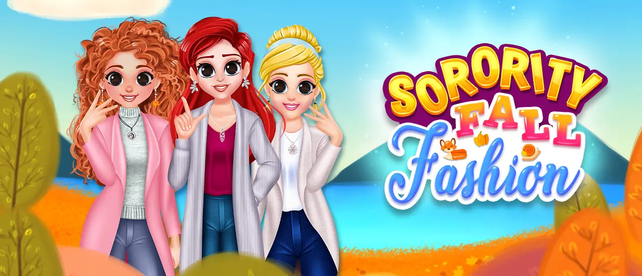 Sorority Fall Fashion - Dress Up Game for Girls to Play Online for Free