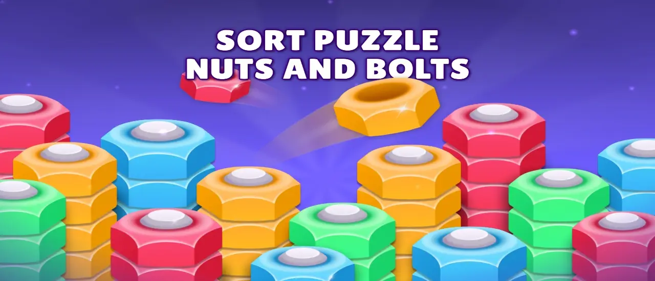 Sort Puzzle - Nuts and Bolts kostenlos spielen | Puzzle & Casual Spiel