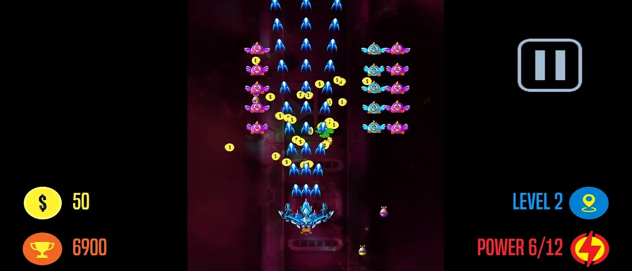 Space Attack Chicken Invaders لعبة إطلاق نار فضائية مجانية للعب أونلاين