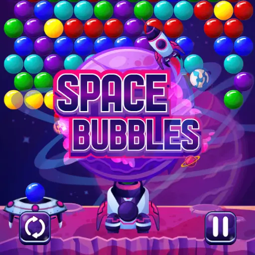 Space Bubbles لعبة تصويب الفقاعات المجانية أونلاين
