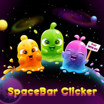 Spacebar Clicker لعبة مجانية للعب على الإنترنت - استمتع بالمغامرة الكونية