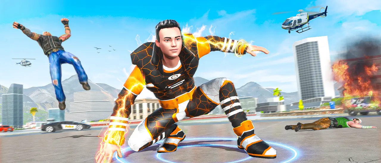 Spider Rope Hero City Fight - Jeu d'action et aventure en ligne