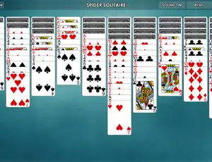 Spider Solitaire HTML5 - لعب لعبة الورق المجانية على الإنترنت