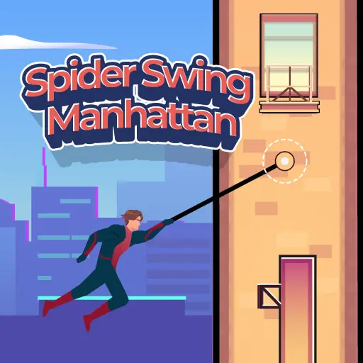 Spider Swing Manhattan - Jeu d'Agilité en Ligne Gratuit