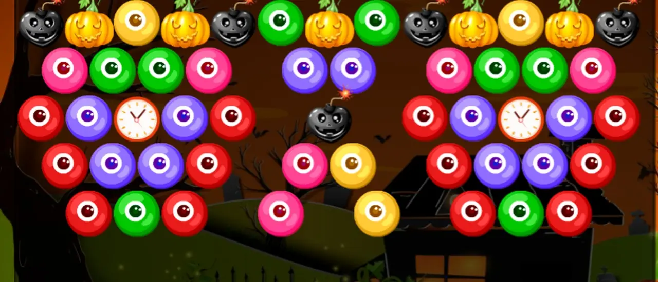 Spooky Bubble Shooter: Jogue Grátis Online e Divirta-se