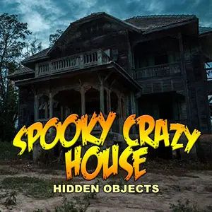Spooky Crazy House - Jeu d'objets cachés Halloween gratuit en ligne