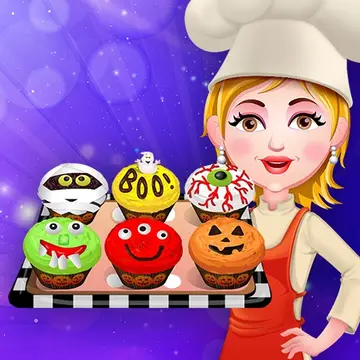 Spooky Cupcakes - Halloween Cooking Game for Fun & Play