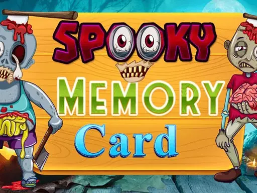 Spooky Memory Card - Jeu de mémoire en ligne gratuit