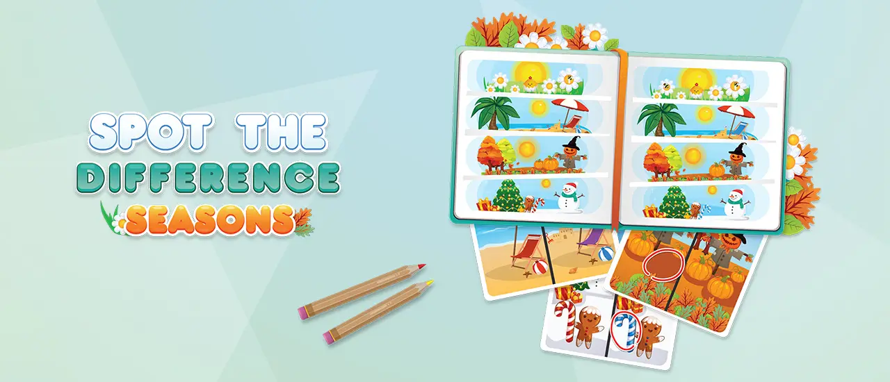 Spot The Difference - Seasons Ücretsiz Oyna, Bulmaca ve Gizem Oyunu