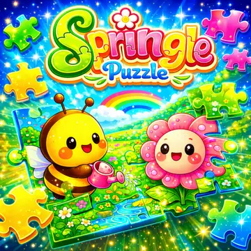 Springle Puzzle - オンラインパズルゲームで遊ぶ無料ゲーム