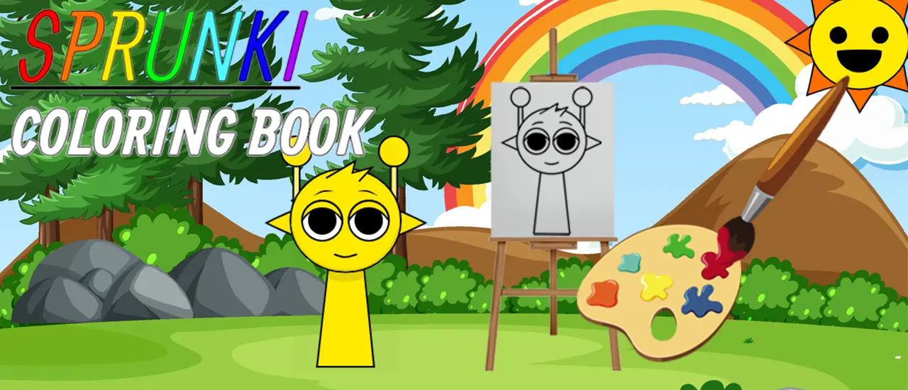 Sprunki Coloring Book