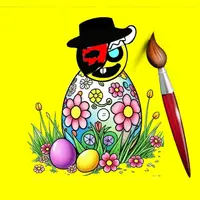 Sprunki Easter Coloring - Jeu de coloriage en ligne gratuit pour enfants