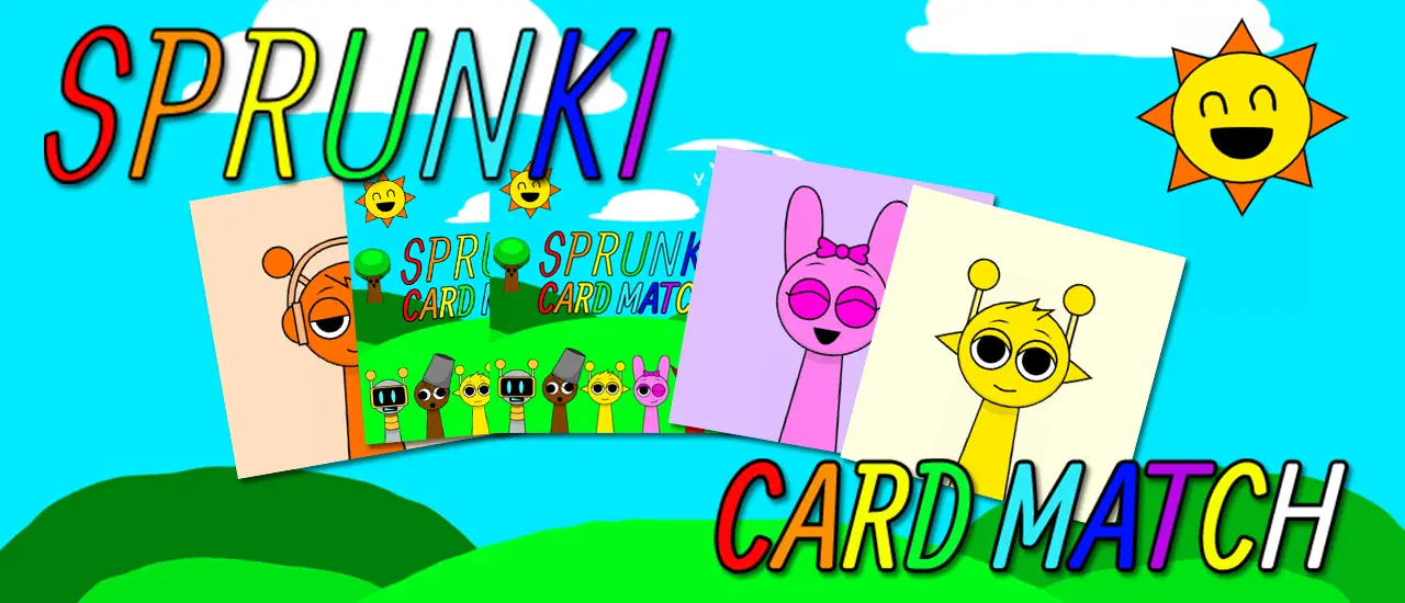 Sprunki Memory Card Match - Juego de Memoria para Niños y Adultos