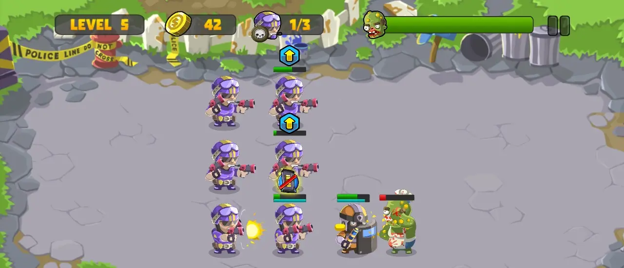 Squad Defense - Strateji Oyunlarıyla Ücretsiz Oyna