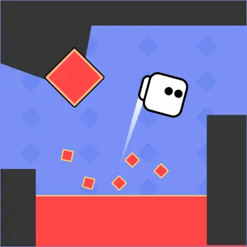 Square Jet - Jeu de plateforme minimaliste gratuit à jouer en ligne