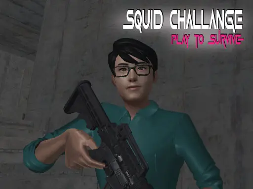 Squid Challenge: Juego de supervivencia y disparos online gratis